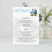 Ukraine Couple Begleitkarte (Stehend Vorderseite)