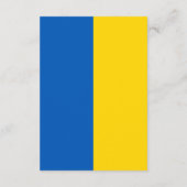 Ukraine Couple Begleitkarte (Rückseite)