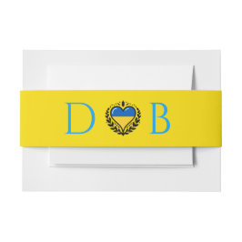 Ukraine Couple Wedding Einladungsbanderole