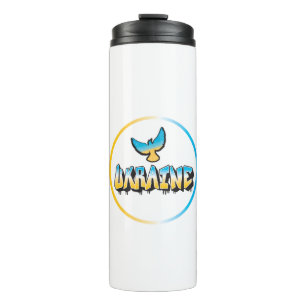 Ukraine Dove.ai Thermosbecher