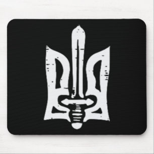 Ukraine Dreizack Schwert Tasche Ukrainisch Tryzub Mousepad