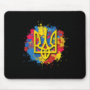 Ukraine Dreizack Tryzub Ukrainisch Männer Frauen K Mousepad
