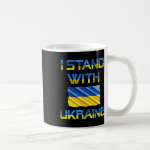 Ukraine Dreizack Ukraine-Flagge Ukrainische Flagge Kaffeetasse