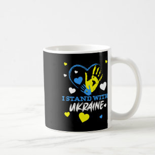 Ukraine Dreizack Ukraine-Flagge Ukrainische Flagge Kaffeetasse