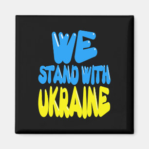 Ukraine Dreizack Ukraine-Flagge Ukrainische Flagge Magnet