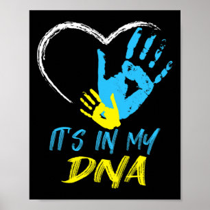 Ukraine Dreizack Ukraine-Flagge Ukrainische Flagge Poster
