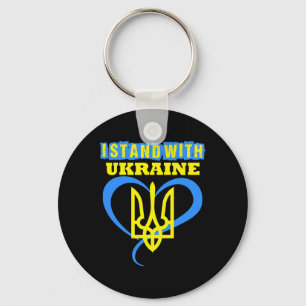Ukraine Dreizack Ukraine-Flagge Ukrainische Flagge Schlüsselanhänger