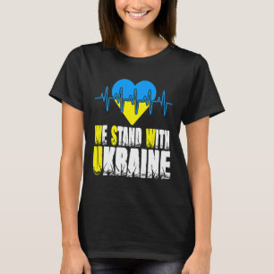 Ukraine Dreizack Ukraine-Flagge Ukrainische Flagge T-Shirt