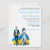 Ukraine - Eheschließung Einladung (Vorderseite)