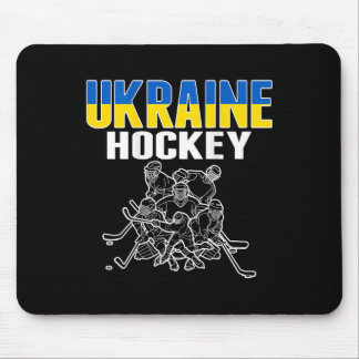 Ukraine Eishockey-Liebhaber Jersey Ukrainische Hoc Mousepad