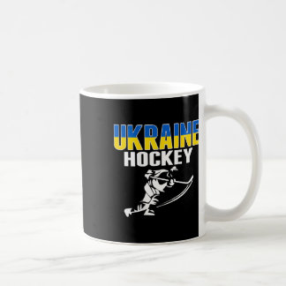 Ukraine Eishockeyfans - Ukrainische Eishockeymanns Kaffeetasse