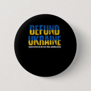 Ukraine entfinanzieren Antikrieg Pro Friedensverha Button
