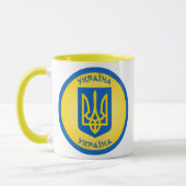 Ukraine-Erbe-Emblem Tasse (Links)
