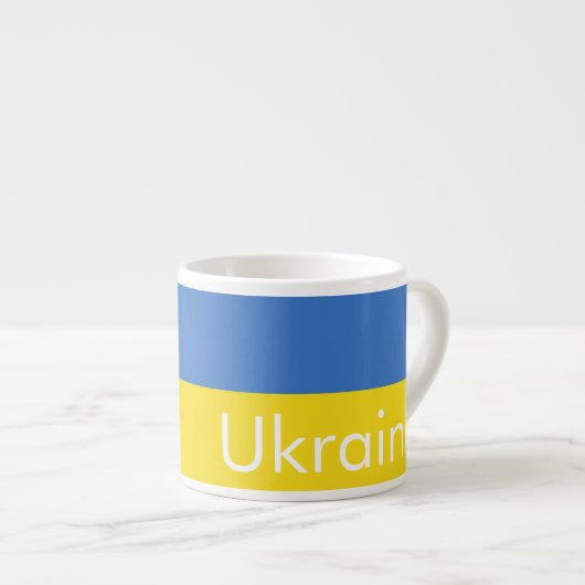 UKRAINE ESPRESSOTASSE (Vorderseite Rechts)