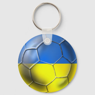Ukraine-Euro 2012 und Brasilien 2014 Schlüsselanhänger