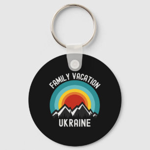 Ukraine Familienurlaub Matching Outfit Schlüsselanhänger