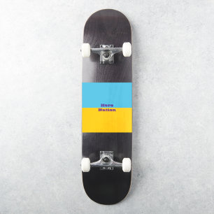 Ukraine FarbeGroße 8" x 8" Custom-CutVinylStickers Aufkleber