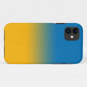 Ukraine, Farben der Freiheit Case-Mate iPhone Hülle (Rückseite (Horizontal))