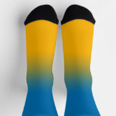 Ukraine, Farben der Freiheit Socken (Oben)