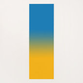 Ukraine, Farben der Freiheit Yogamatte (Rückseite)