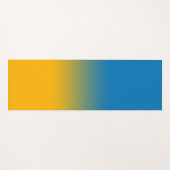 Ukraine, Farben der Freiheit Yogamatte (Vorderseite (Horizontal))