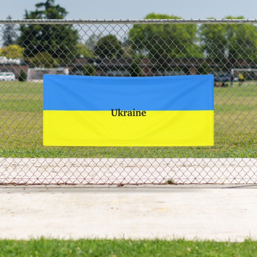 Ukraine Farben, Flagge der Ukraine Banner (Insitu)