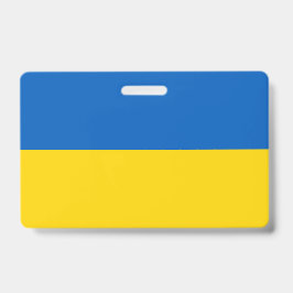 Ukraine flag ausweis