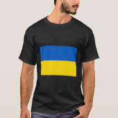 Ukraine Flag Design T-Shirt (Vorderseite)