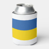 UKRAINE-FLAG DOSENKÜHLER (Kanne Vorderseite)