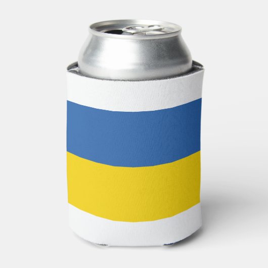 UKRAINE-FLAG DOSENKÜHLER (Kanne Vorderseite)