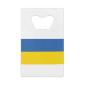 UKRAINE-FLAG GELDBEUTEL FLASCHENÖFFNER (Rückseite)