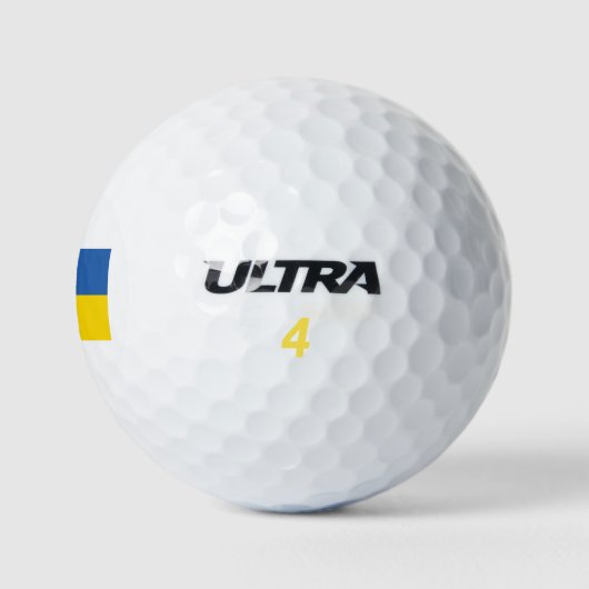 UKRAINE-FLAG GOLFBALL (Logo)
