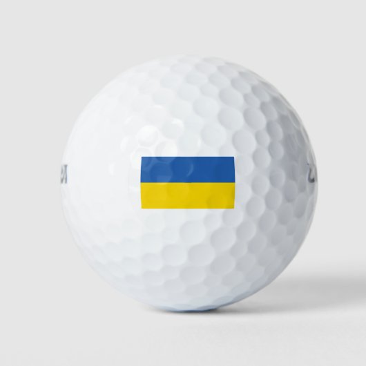 UKRAINE-FLAG GOLFBALL (Vorderseite)