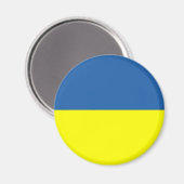 UKRAINE FLAG MAGNET (Vorderseite/Rückseite)