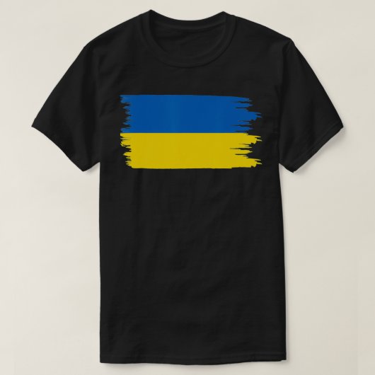 Ukraine Flag Merchandise For Ukrainians, American T-Shirt (Design vorne)
