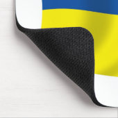 Ukraine Flag Mousepad (Ecke)
