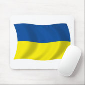 Ukraine Flag Mousepad (Mit Mouse)