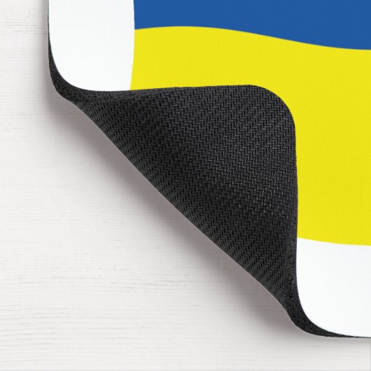 Ukraine Flag Mousepad (Ecke)