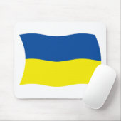 Ukraine Flag Mousepad (Mit Mouse)