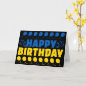 Ukraine Flag Patriotic Geburtstag Karte (Gelbe Blume)