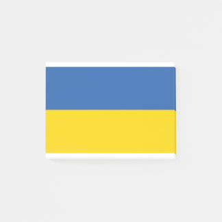 UKRAINE-FLAG POST-IT KLEBEZETTEL