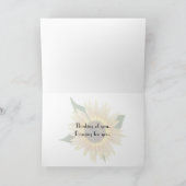 Ukraine Flag Sonnenblume Karte (Innenseite)