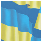 Ukraine Flag Stoff (Nahaufnahme)