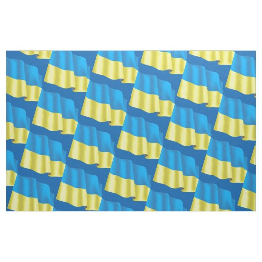 Ukraine Flag Stoff (Fat Quarter (45,7 x 55,9 cm))