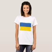 UKRAINE-FLAG T-Shirt (Vorne ganz)