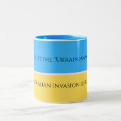 UKRAINE FLAG TASSE (Mittel)
