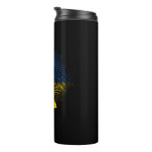 Ukraine flag thermosbecher (Nach rechts gedreht)