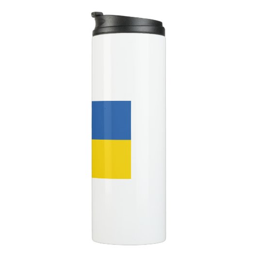 UKRAINE-FLAG THERMOSBECHER (Nach rechts gedreht)