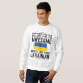 Ukraine Flag Ukraine Heritage Ukraine Roots Sweatshirt (Vorne ganz)