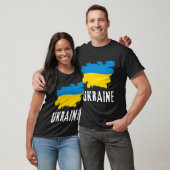 Ukraine Flag Ukrainian Support Pride gift T-Shirt (Unisex)
